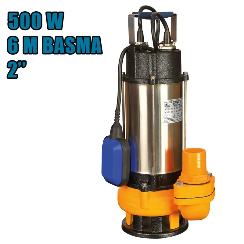 CAT615 FOSEPTİK KIRICILI DALGIÇ POMPA 0.75HP