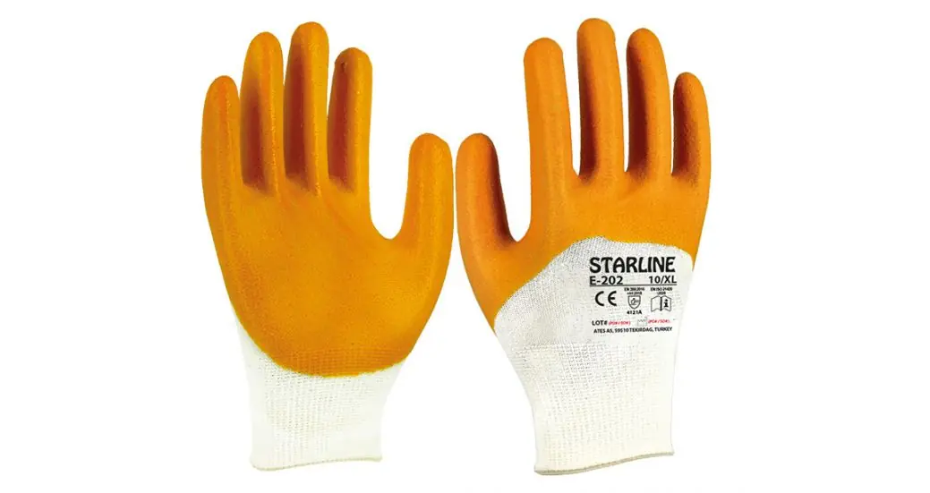 E-202 SARI NİTRİL ELDİVEN NO:10 STARLİNE