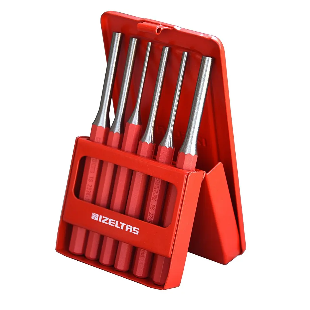 6'LI DÜZ PİM ZIMBA TAKIMI BOYALI İZELTAŞ 5550001006