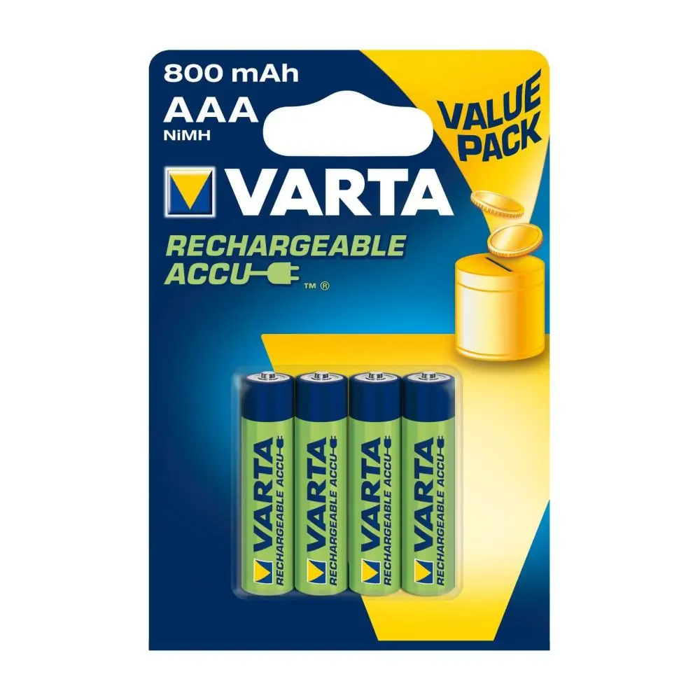 Varta Aaa Şarjlı Kalem Pil 800Mah 1 Adet 56613101404