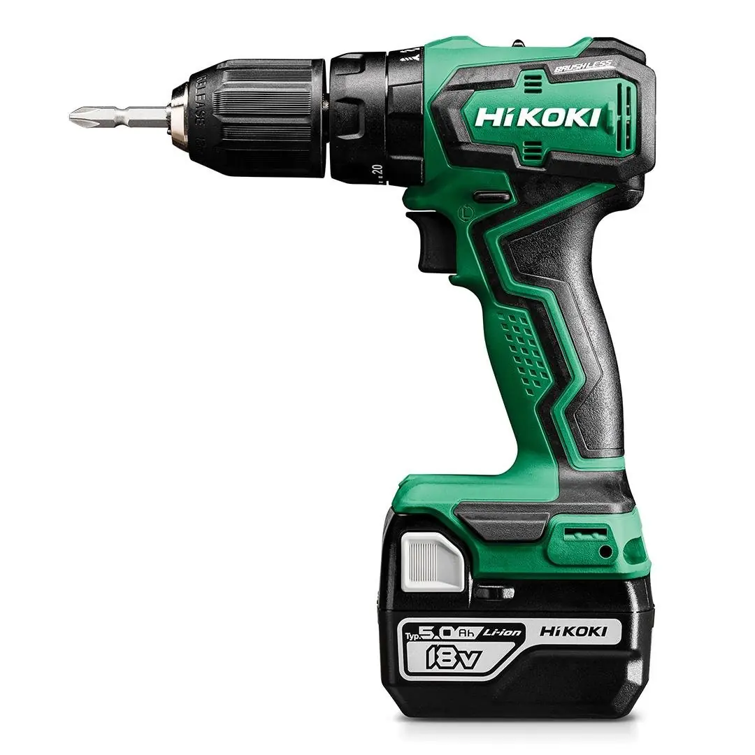 Hikoki 18V 5.0 Ah 55Nm Akülü Darbeli Vidalama Matkap Dv18Dd-5.0