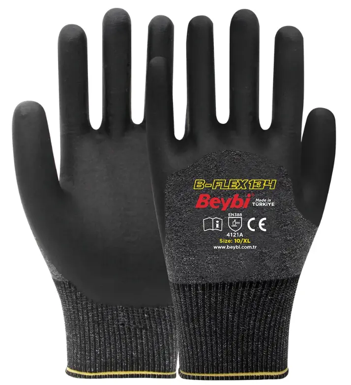 Beybi B-Flex134 Likralı Nitril Eldiven No:10