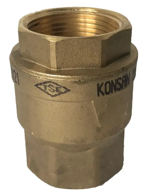 2" ÇEKVALF PN25 İÇ DİŞLİ KONSAN