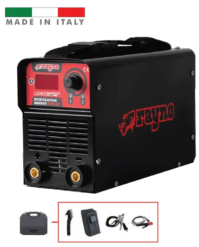 RAYNO 200A INVERTÖR KAYNAK MAKİNASI