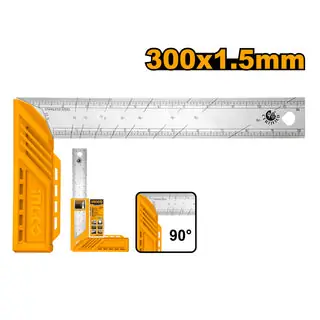 ENDÜSTRİYEL AÇILI ÇELİK CETVEL 30CM İNGCO ING-HAS123002