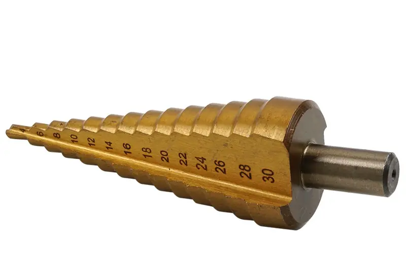 4-12 KADEMELİ MATKAP UCU TİTAN KAPLI GFB