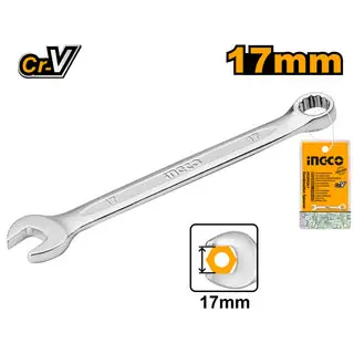 17MM ENDÜSTRİYEL CIRCIR KOMBİNE ANAHTAR INGCO ING-HCSPA171