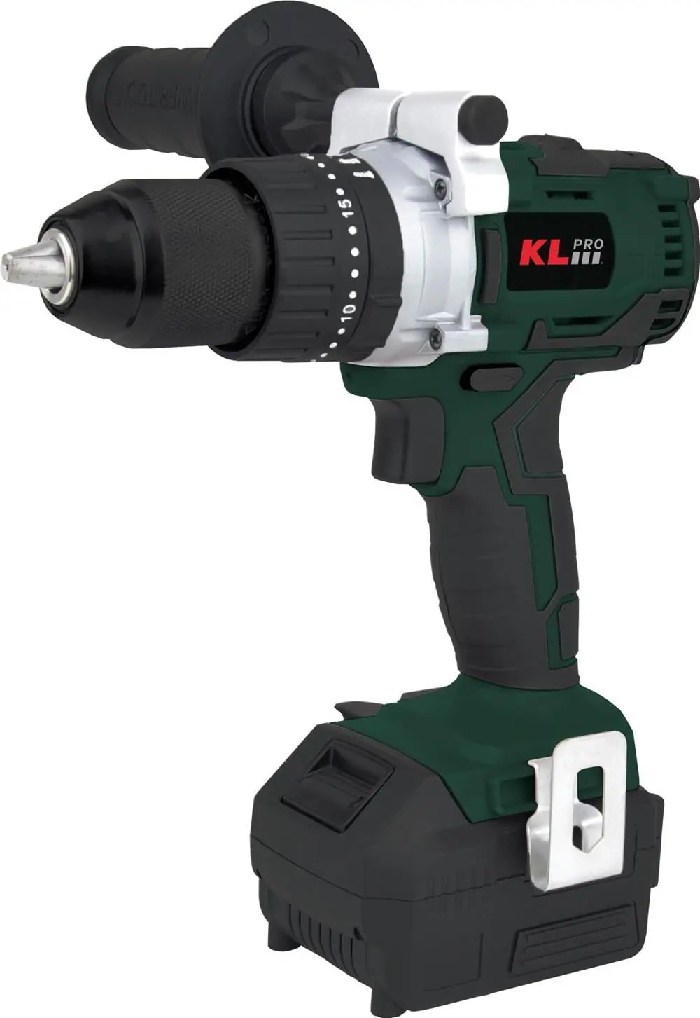 Klpro KLDM18B-50 18 Volt Kömürsüz Profesyonel Darbeli Matkap 5 Amper İki Akülü