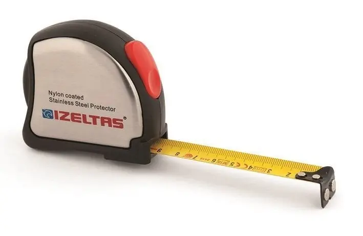 Krom Şerit Metre (8 m) İZELTAŞ