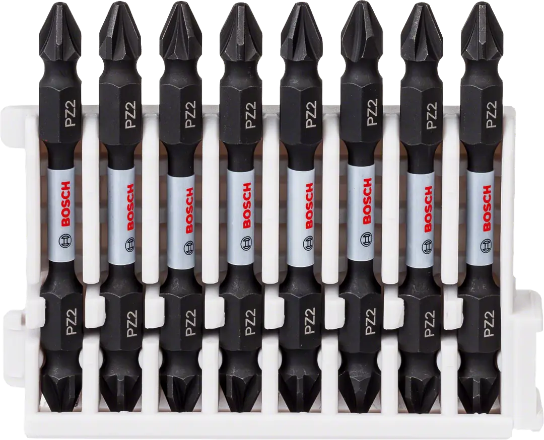 Bosch - Impact Control Serisi Çift Taraflı Vidalama Ucu 8'li PZ2 *65mm
