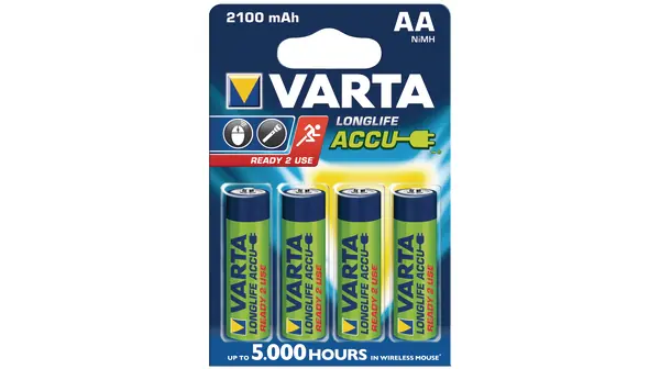 Varta Aa Şarjlı Kalem Pil 2100Mah 1 Adet 56706101404