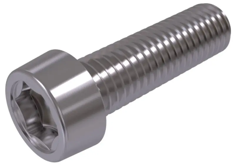 M2X8 INOX İNCE KAFA TORX İMBUS ISO14580 A2-304