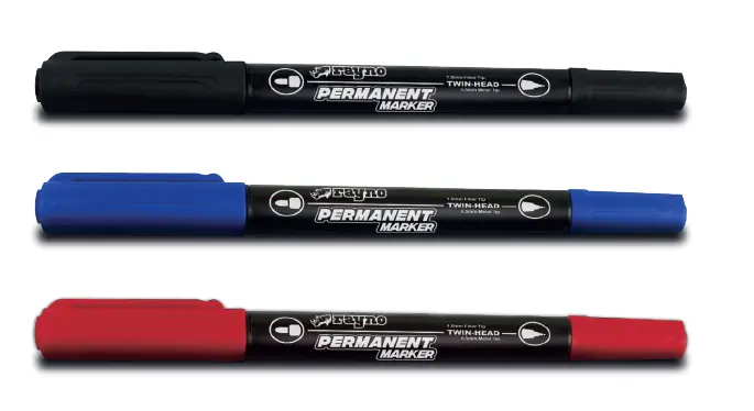 ÇİFT TARAFLI CD KALEMİ SİYAH RAYNO