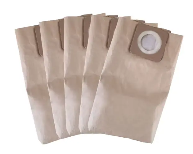 Scheppach Kağıt Süpürge Torbası (Filtre Torbası) - Ø 60 mm 25-30 Litre 5'li Paket