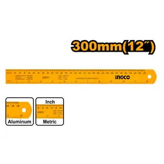 ALÜMİNYUM CETVEL 30CM INGCO ING-HSR23002