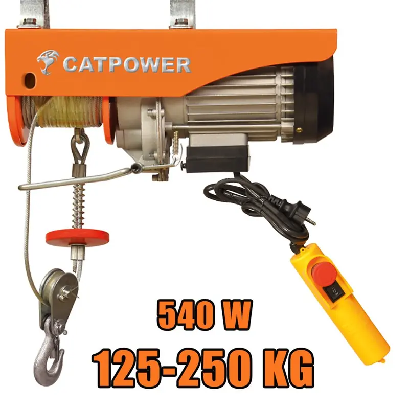 ELEKTRİKLİ VİNÇ 125-250KG 540W CATPOWER CAT7150