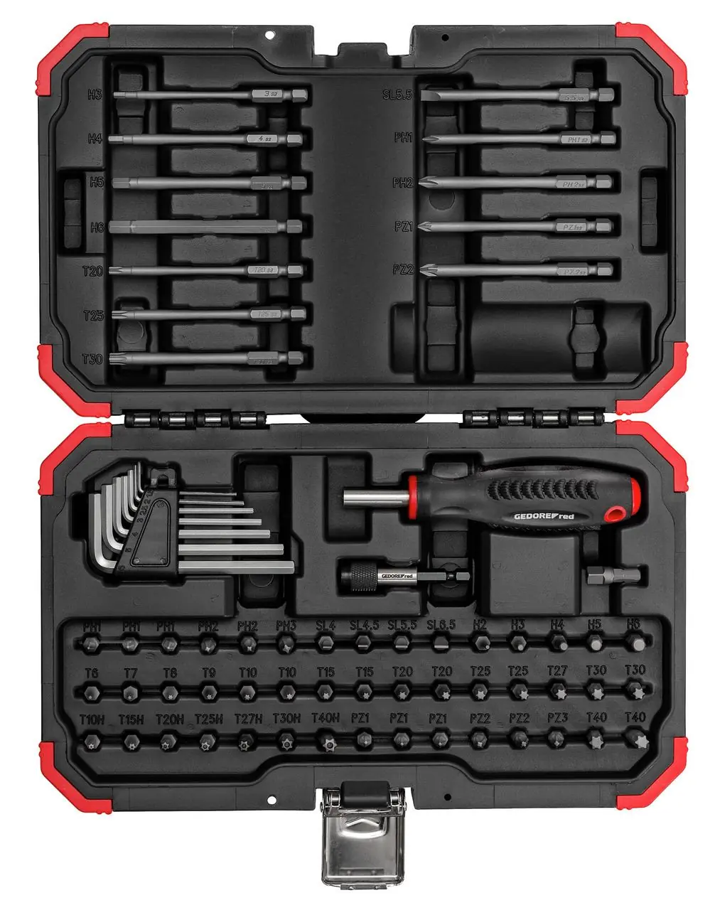 Gedore Red R33003067 1/4" Bits Uç Seti (67 Parça)