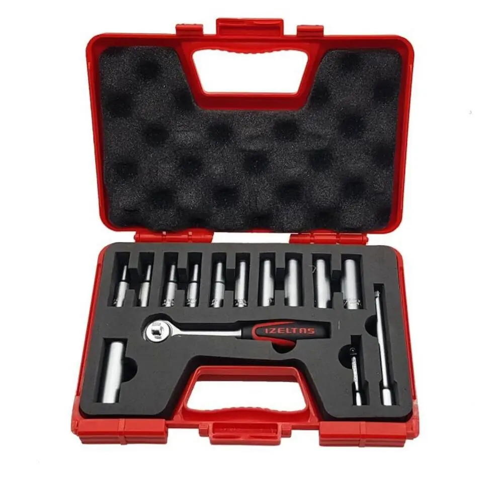 14'LÜ DERİN LOKMA TAKIMI 1/4" İZELTAŞ 1107006014