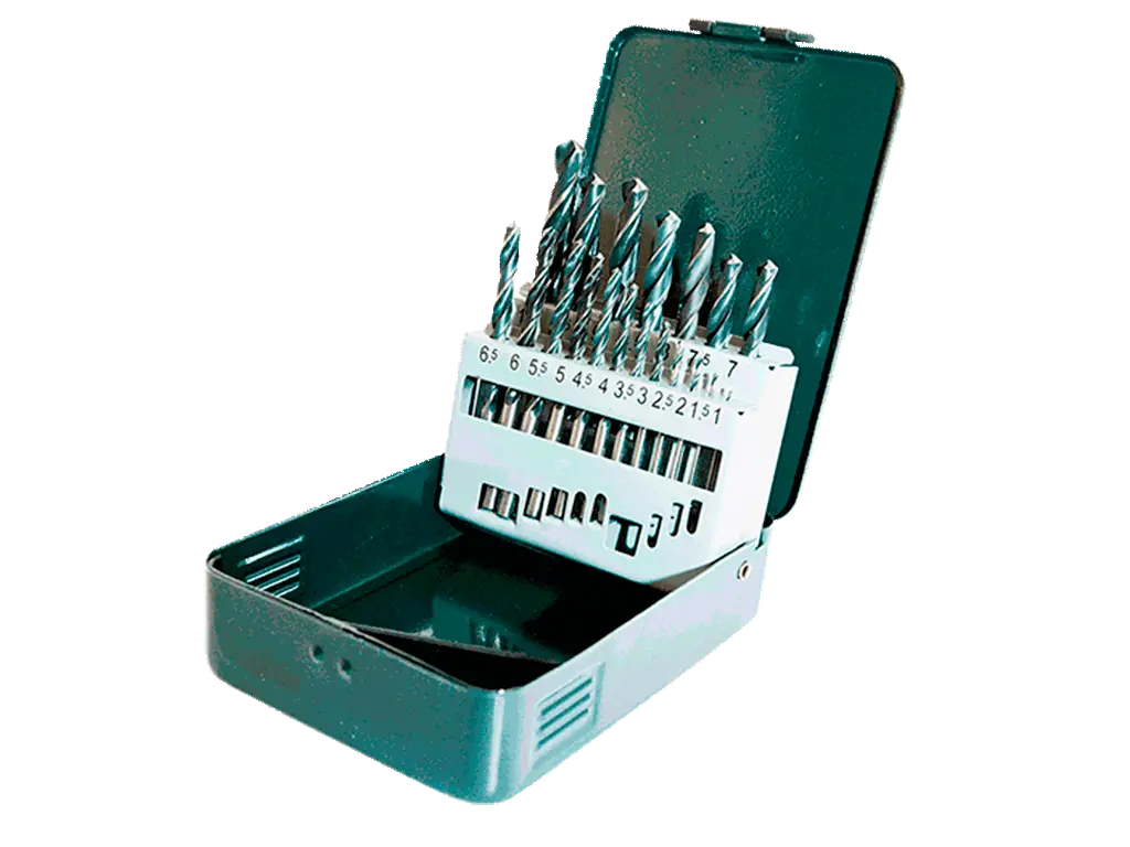 19 PARÇA 1MM-10MM MATKAP UCU SETİ (SİYAH-BEYAZ) MA