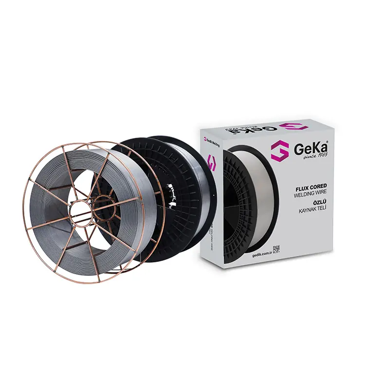 Geka 1.2Mm Özlü Kaynak Teli - ELCOR R 81 Ni (1 Kg)