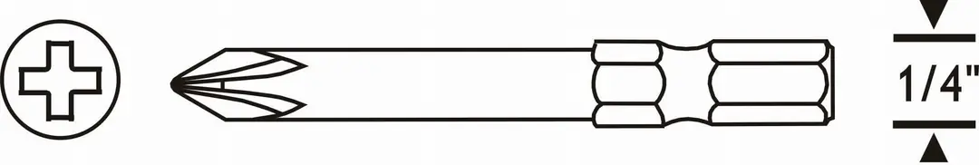 PH1X50 YILDIZ BİTS UÇ PRO-SCR
