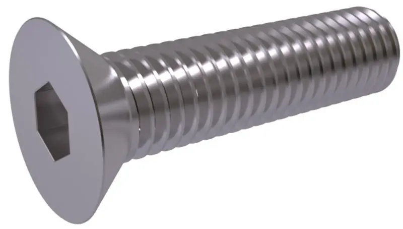 M6X40 INOX HB İMBUS CIVATA DIN7991 A4-316