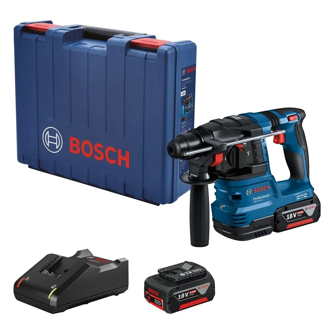 GBH 185-LI Akülü Kırıcı Delici 2x4.0Ah BOSCH