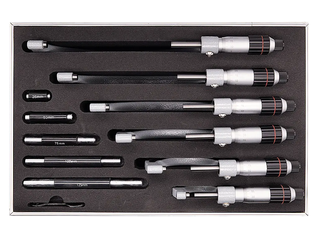 Dış Çap Mikrometre Seti 0-150x0.01mm WERKA