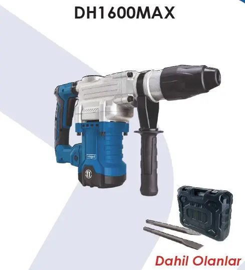 SCHEPPACH DH1600 MAX ELEKTİRİKLİ KIRICI DELİCİ