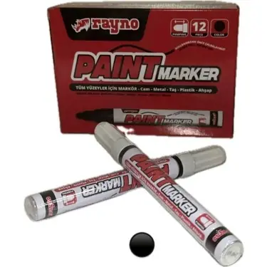 Rayno Paint Marker Kalem Siyah Ryn10201