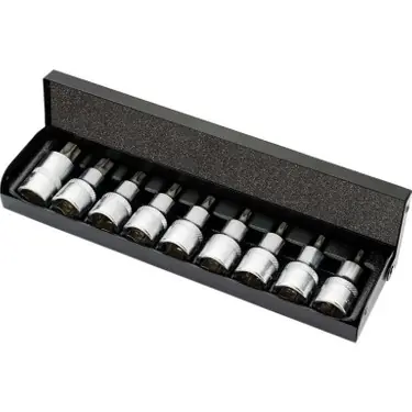 RKT2060 LOKMALI TORX 1/2 9 PÇ KISA SET RETTA