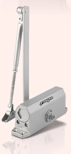 Rayno Ryn11550 Kapı Hidroliği No:2 25-45Kg Kapılar İçin Gümüş Renk 