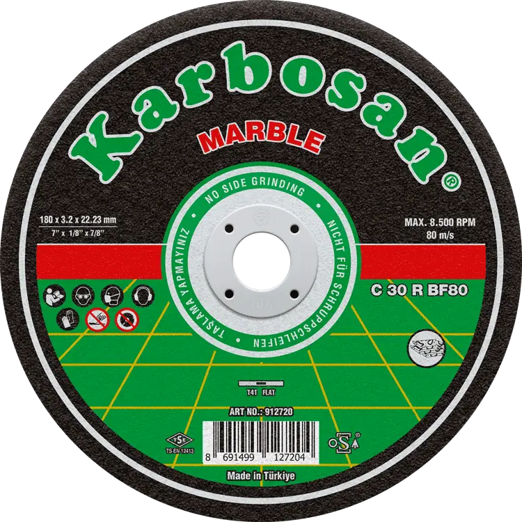 180X3,2X22 MERMER KESME TAŞI BOMX KARBOSAN