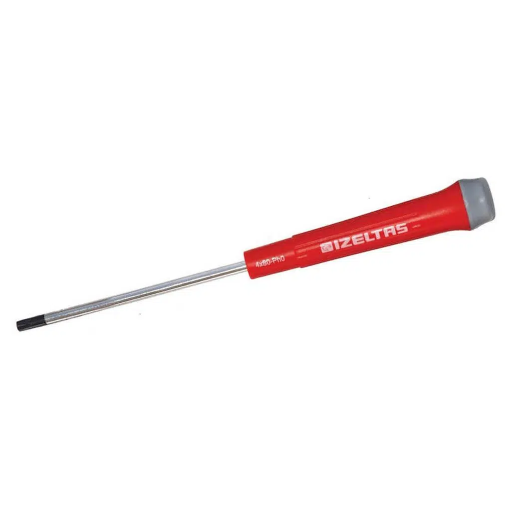 İzeltaş T10 3.5X60 Elektronikçi Tip Klemens Torx Uçlu Tornavida 4530171060 13000001462