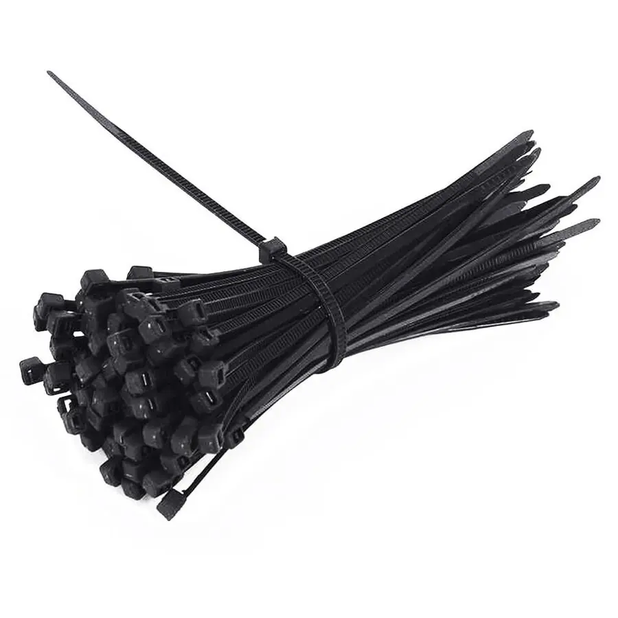 9X710Mm Cırt Kelepçe Kablo Bağı Siyah 100 Lü Paket