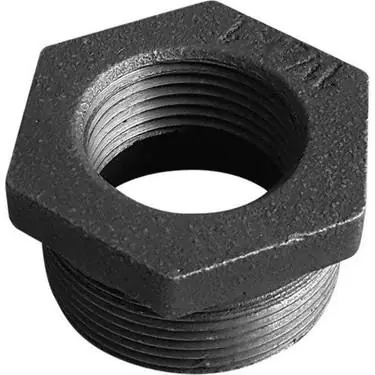 2"x1 1/4" Redüksyon Siyah