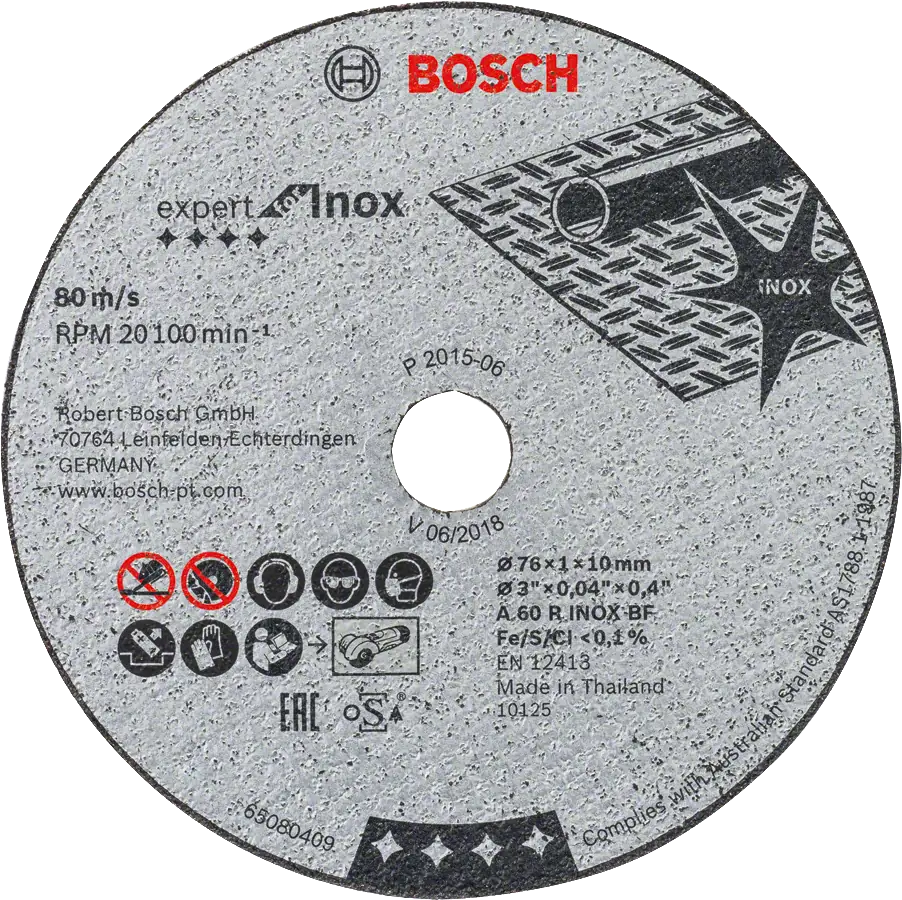 76X1,0 MM EXPERT FOR INOX BOSCH