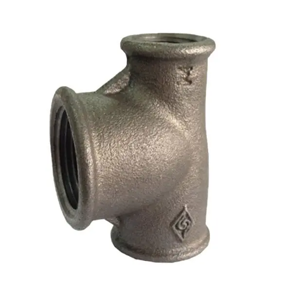 1 1/2"x3/4"x1 1/4" İnegal Te Siyah