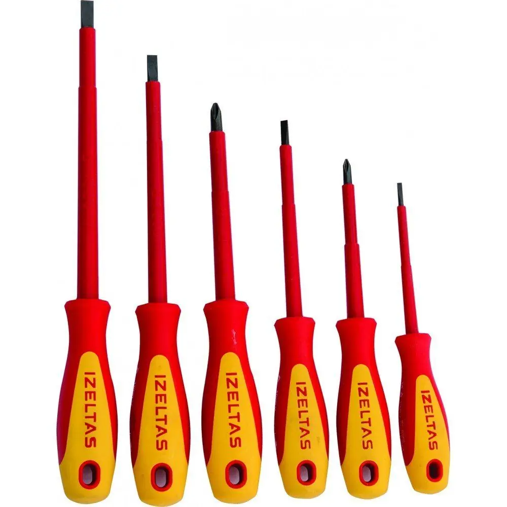 1000V ELEKTRİKÇİ İZOLE TORNAVİDA SET 6 PARÇA 4140009106