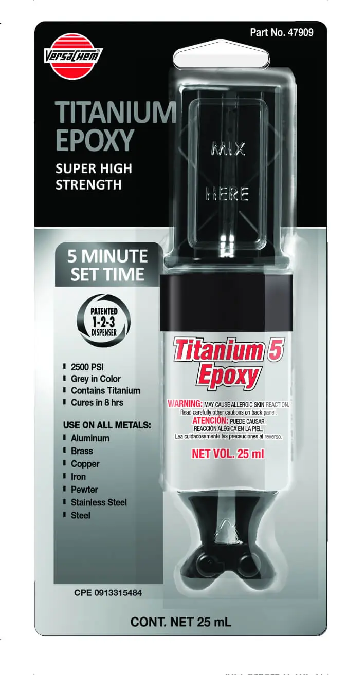 TITANIUM EPOXY SYSTEM METAL EPOKSİ YAPIŞTIRICI 25ML VERSACHEM