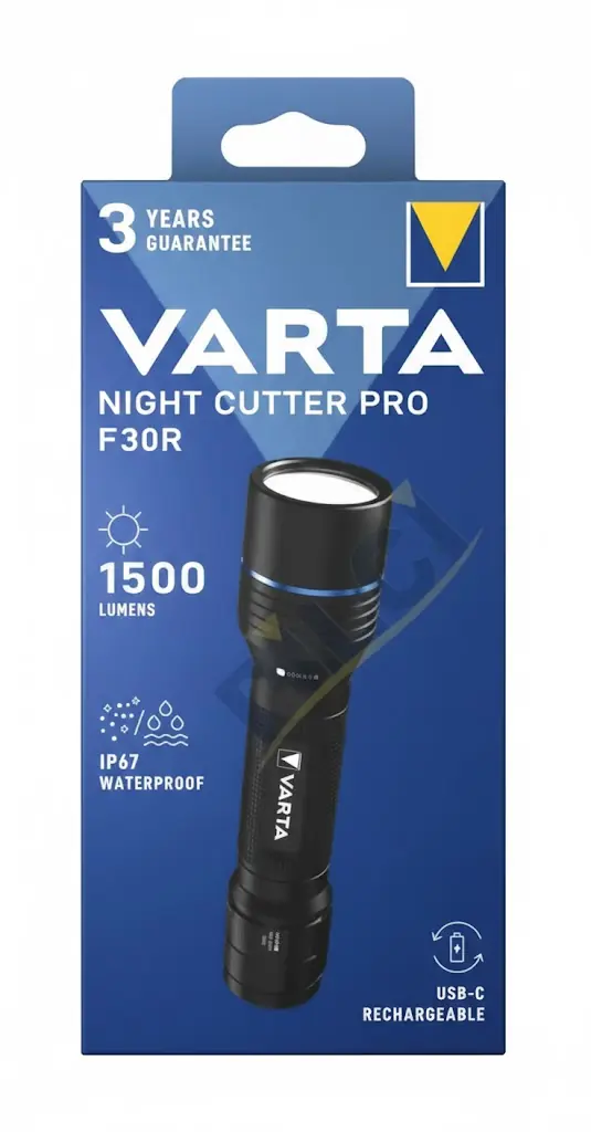 NIGHT CUTTER PRO F30R EL FENERİ 1500 LÜMEN VARTA