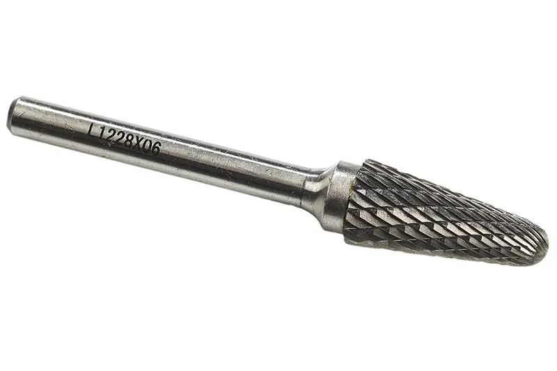 L10X25X6 Karbür Kalıpçı Freze Konik Yuvarlak