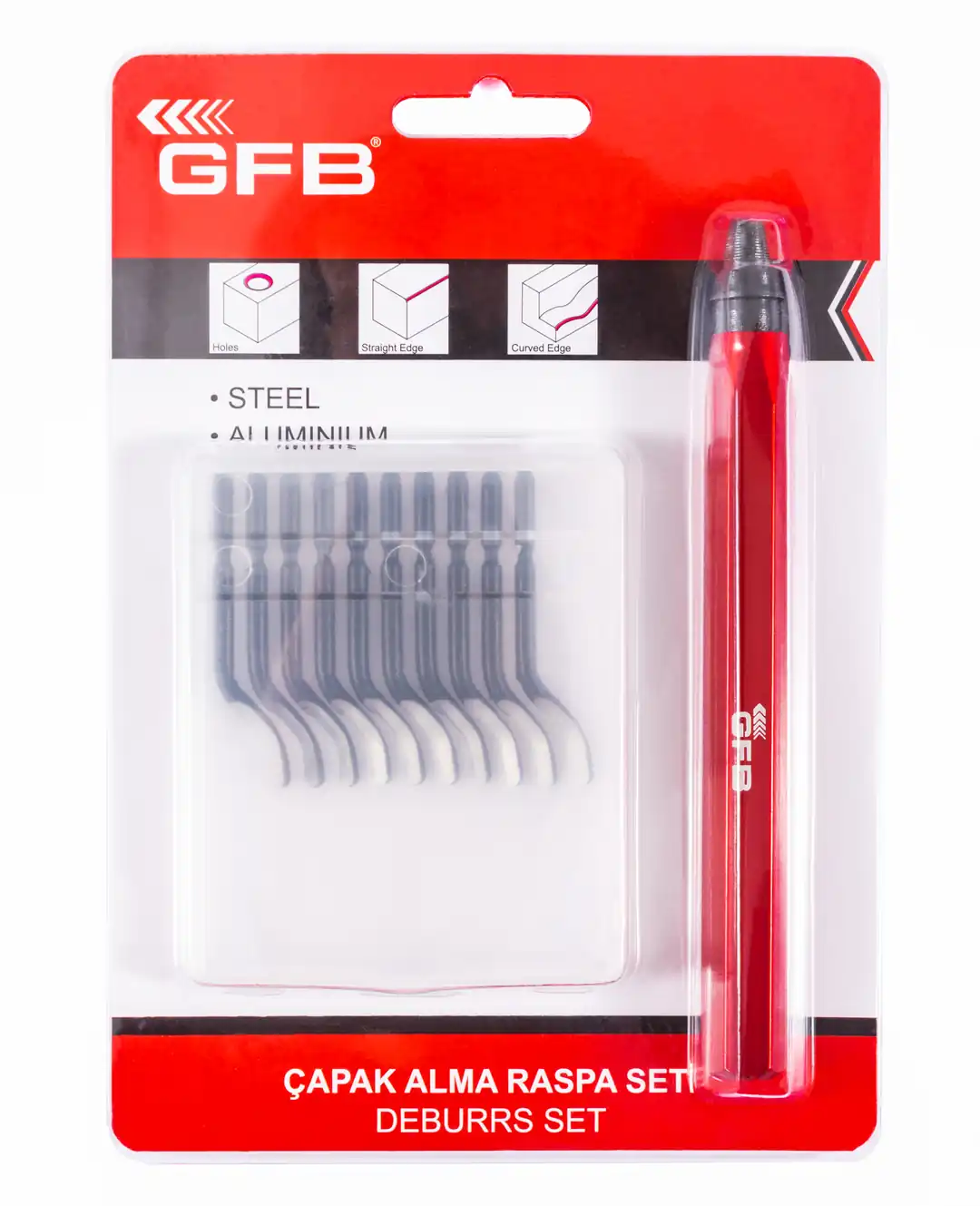 ÇAPAK ALMA RASPA SETİ GFB
