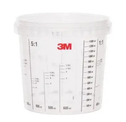 3M 50404 Boya Hazırlama Ve Karıştırma Kabı 1550 Ml