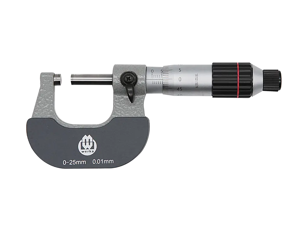 MekanikDış Çap Mikrometresi 25-50X0.01mm WERKA