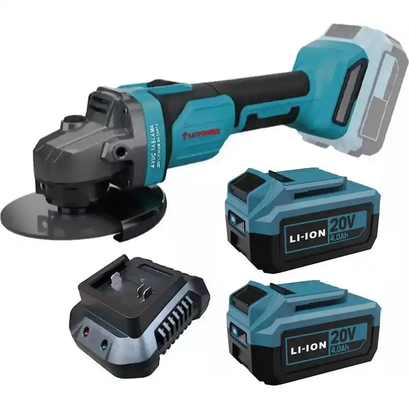 AKÜLÜ AVUÇ TAŞLAMA LI-ION 2X4AH AKÜ+ŞARJ CİHAZI Cİ