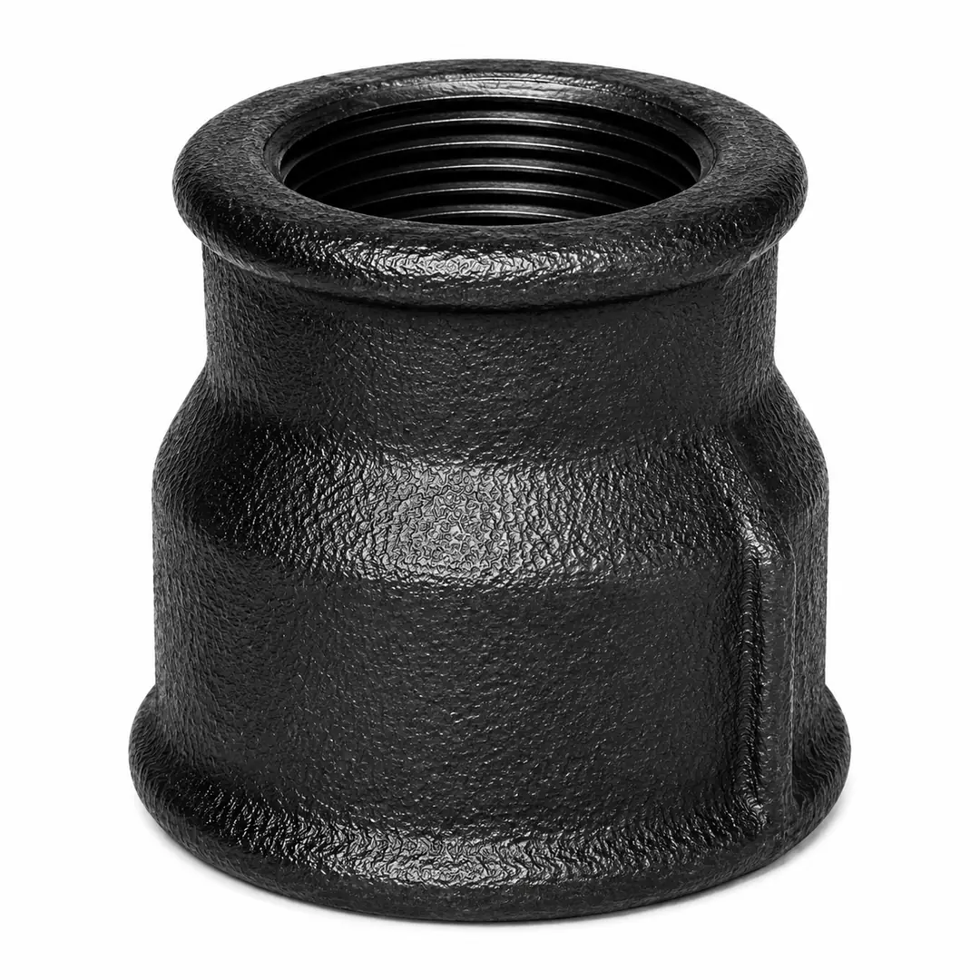 3/4"x1/2" Redüksyon Manşon Siyah