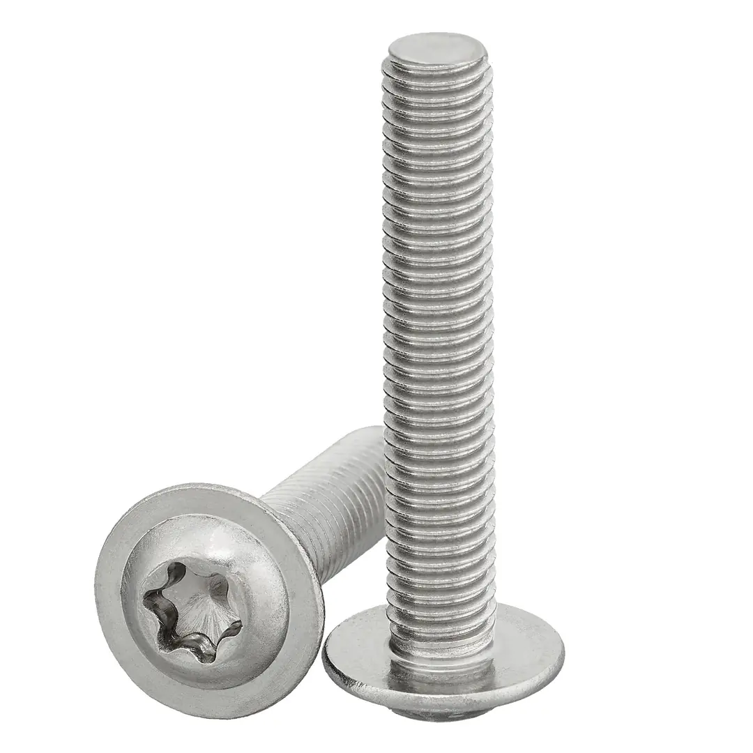 M3X8 Paslanmaz Torx Flanşlı Bombebaş Imbus Iso7380-2 A2