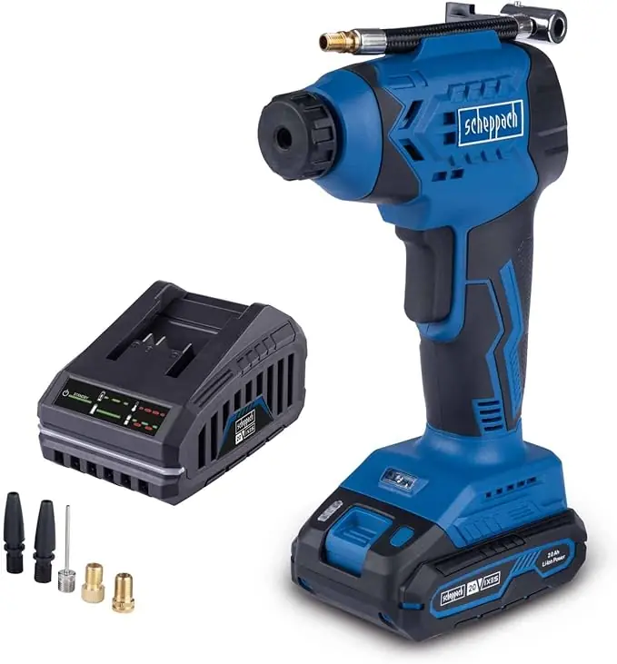 SCHEPPACH C-AC20-X AKÜLÜ EL KOMPRESÖRÜ (sadece makina, akü ve şarj aleti içermez)