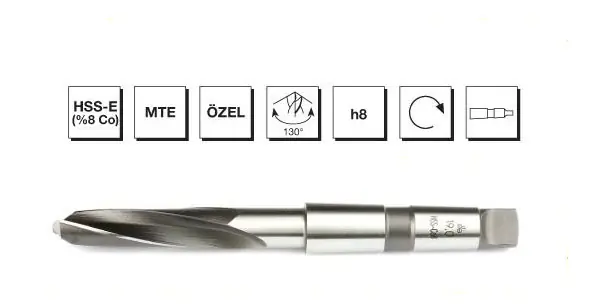 Mte 13.5Mm Matkap Ucu Hardox Hss-E-Co8 B00002531350